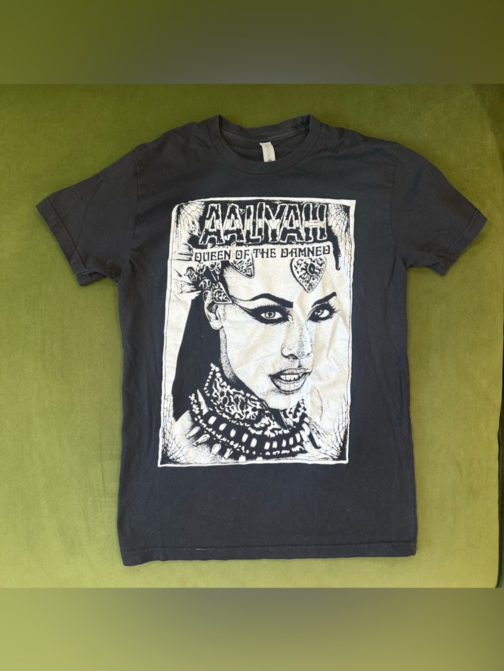 Y2K Aaliyah Queen of the Damned Graphic Short Sleeve Tee